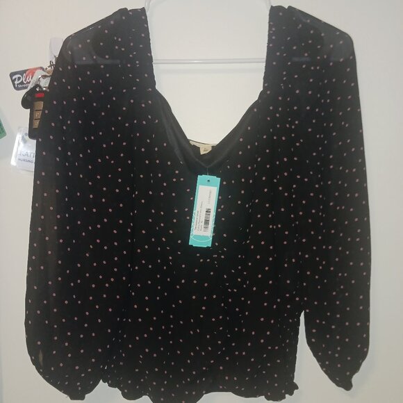 The General Good Dulce Ruched Front Blouse Size XL - Picture 1 of 1